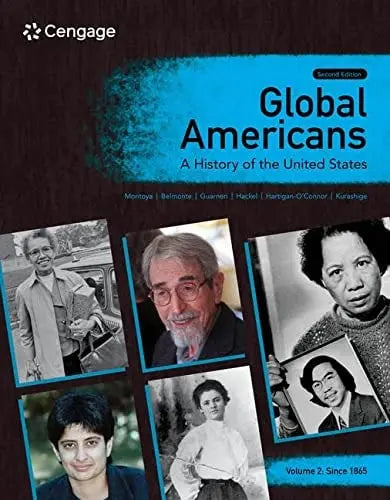 Global Americans: a History of the United States, Volume 2 by Maria Montoya – book cover