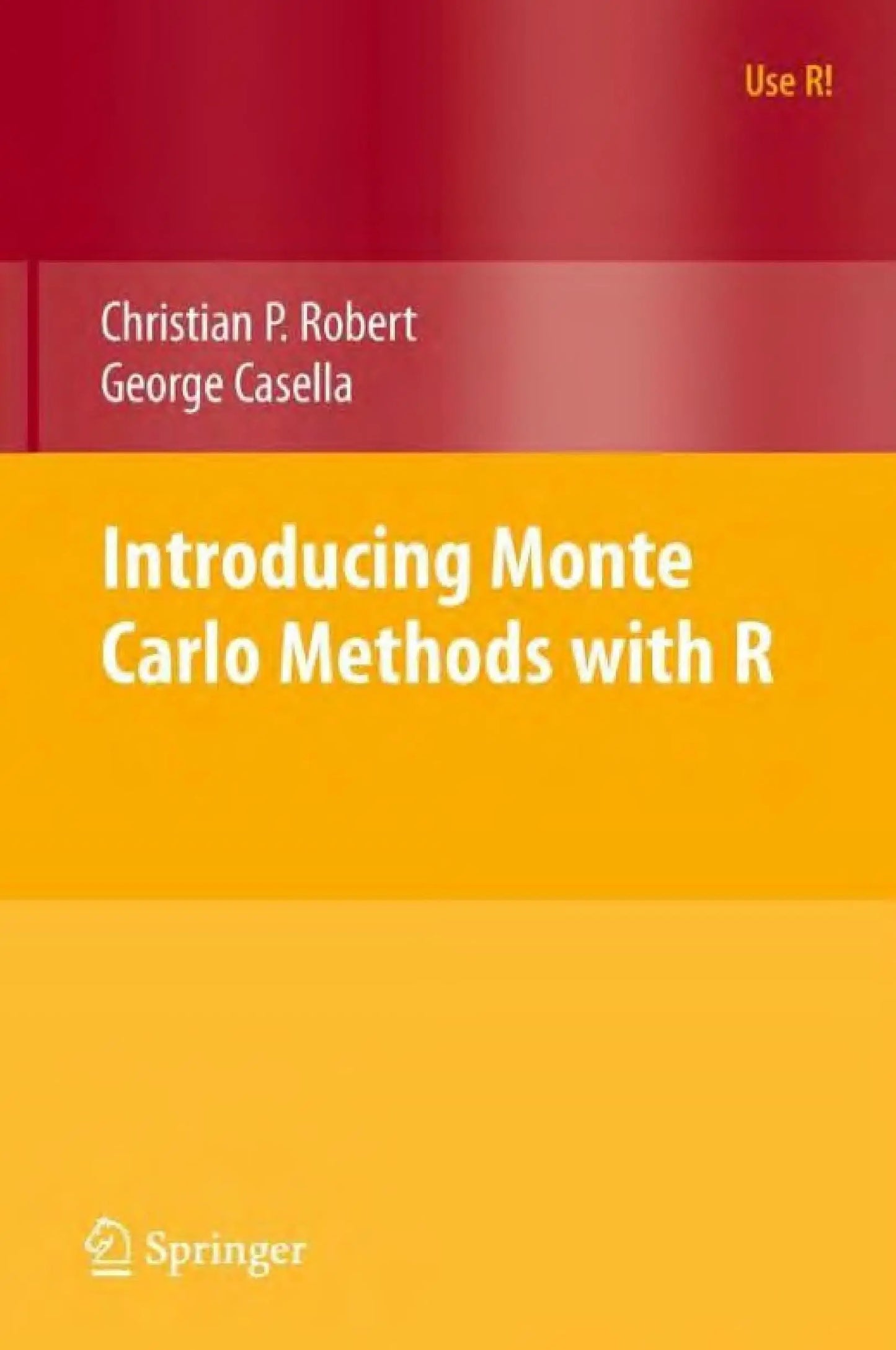 Introducing Monte Carlo Methods with R by Christian Robert – book cover