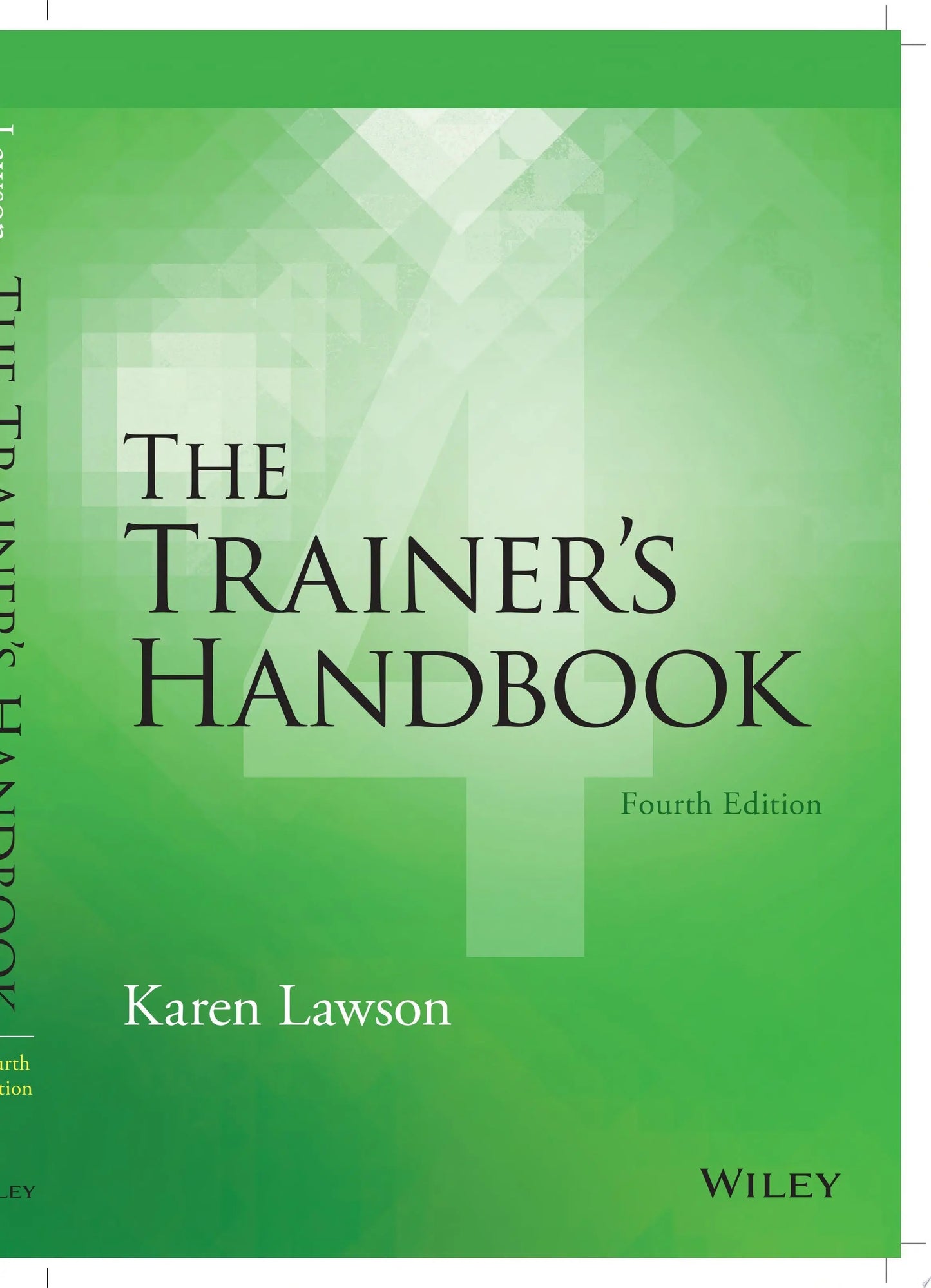 The Trainer's Handbook by Karen Lawson – book cover