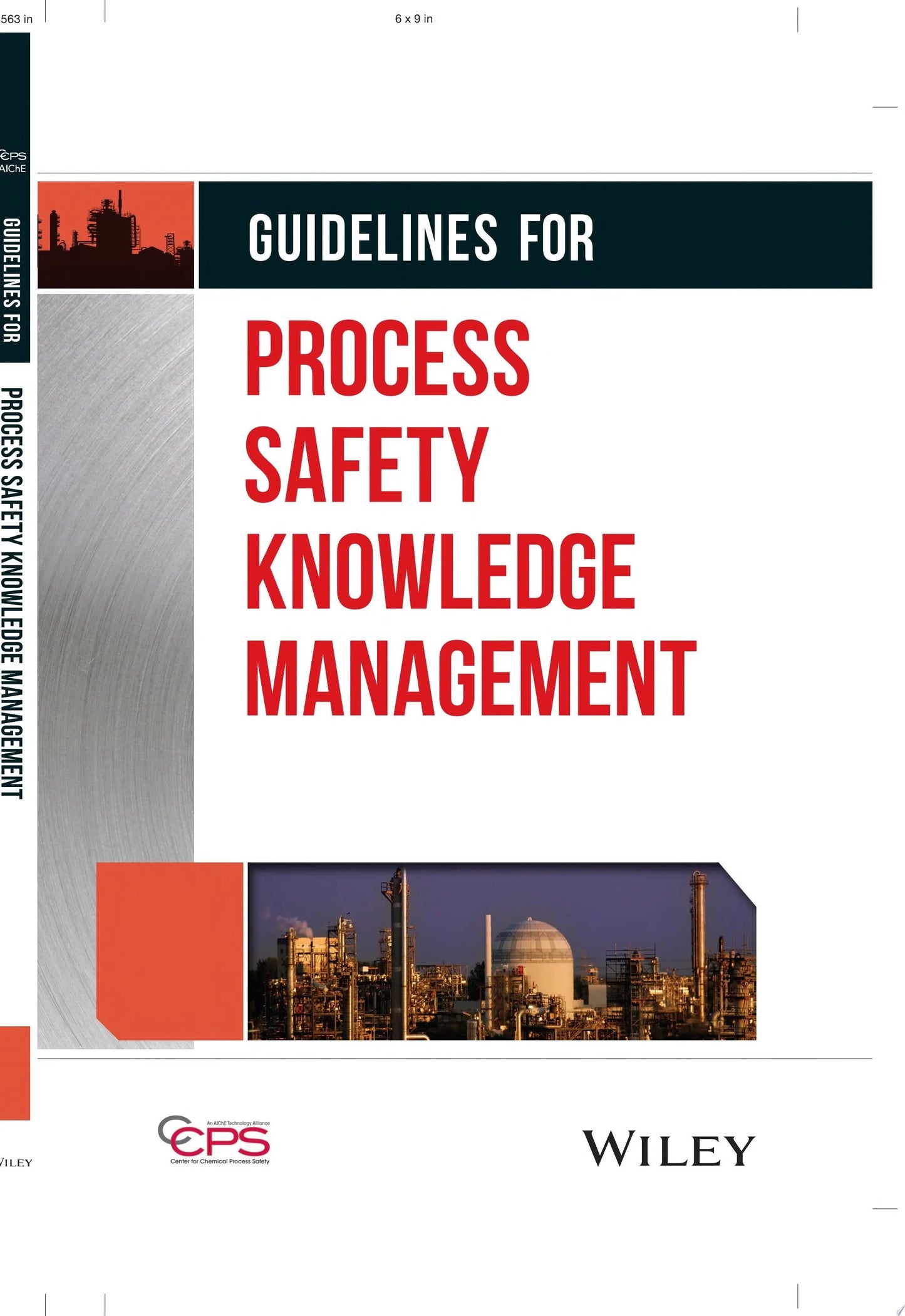 Guidelines for Process Safety Knowledge Management by CCPS (Center for Chemical Process Safety) – book cover