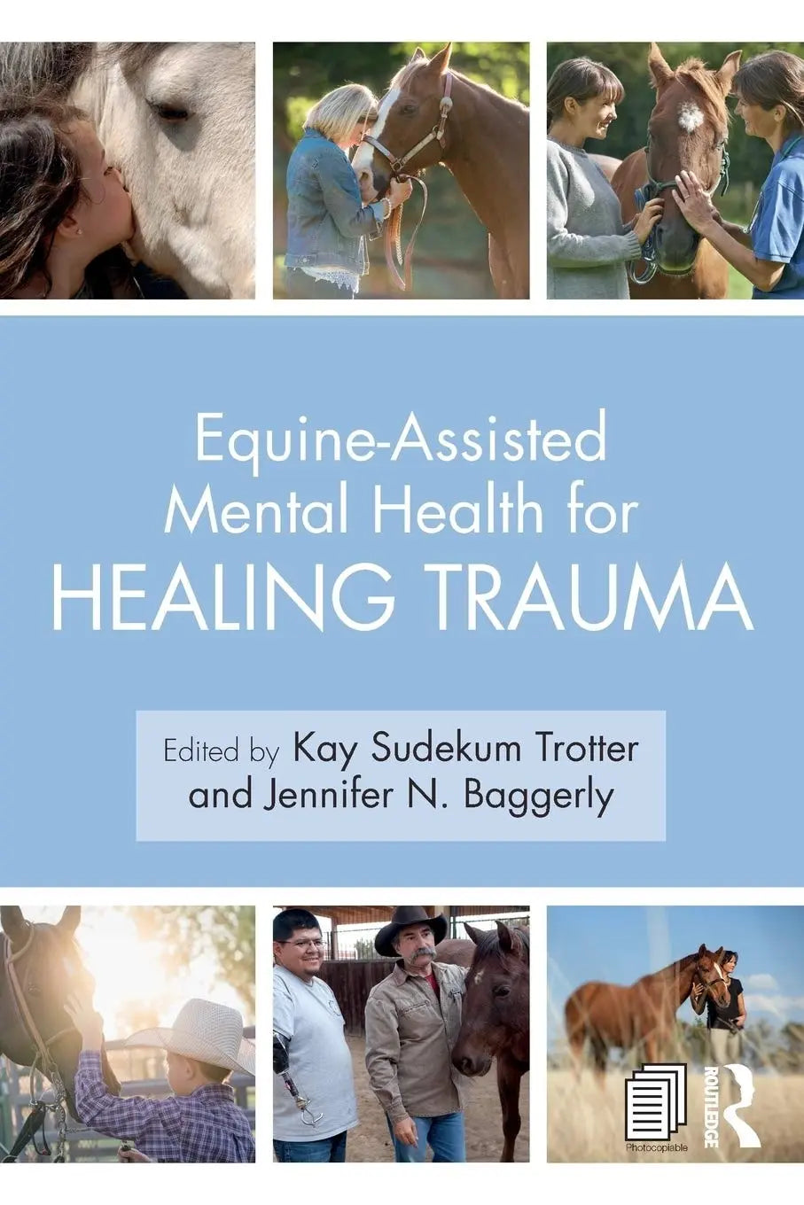 Equine-Assisted Mental Health for Healing Trauma by Kay Sudekum Trotter – book cover