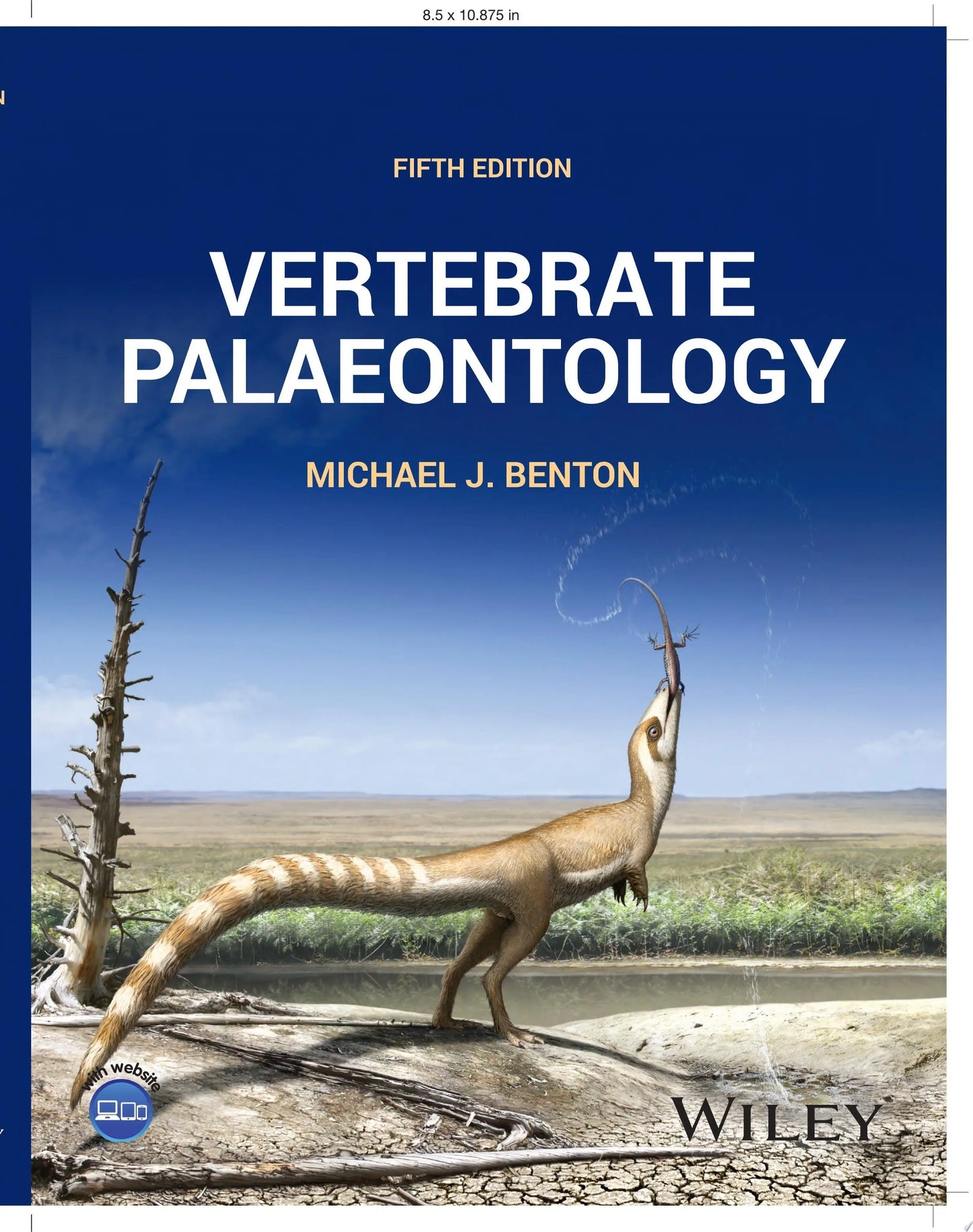 Vertebrate Palaeontology by Michael J. Benton – book cover