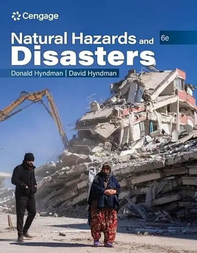 Natural Hazards and Disasters by Donald Hyndman – book cover