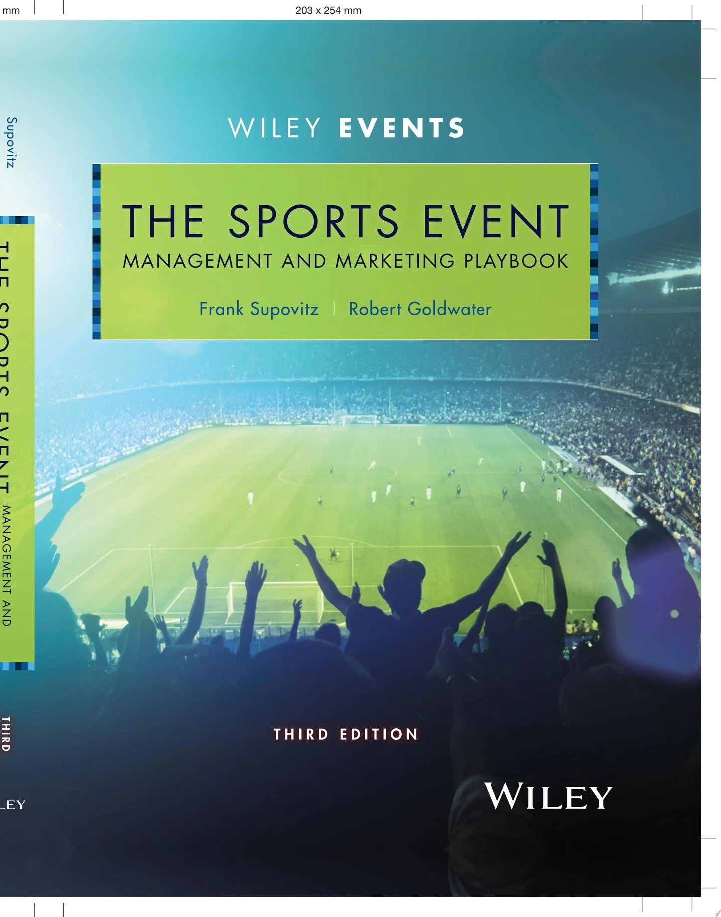The Sports Event Management and Marketing Playbook by Frank Supovitz – book cover