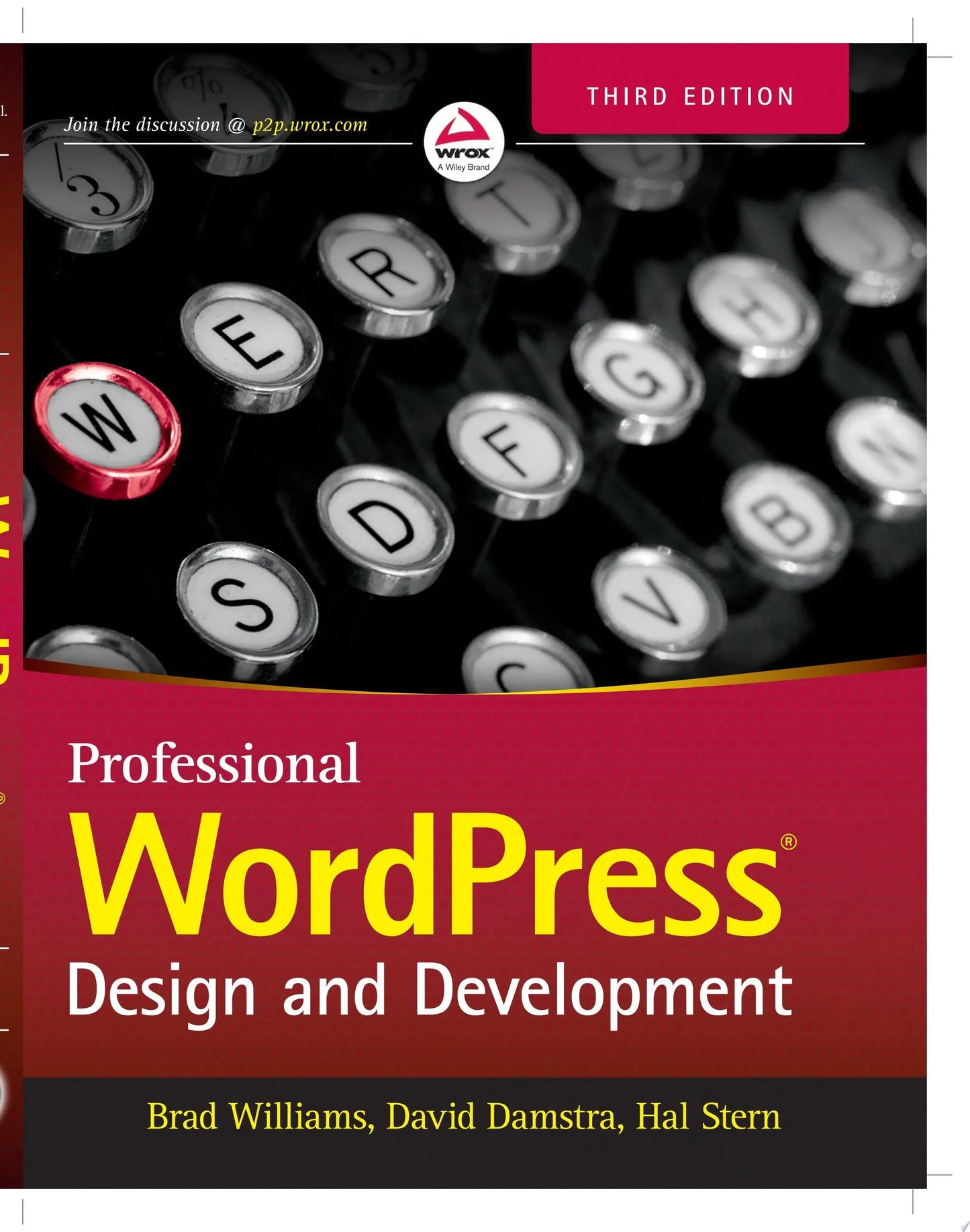 Professional WordPress Design and Development by Brad Williams – book cover