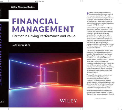 Financial Management Partner in Driving Performance and Value by Jack Alexander