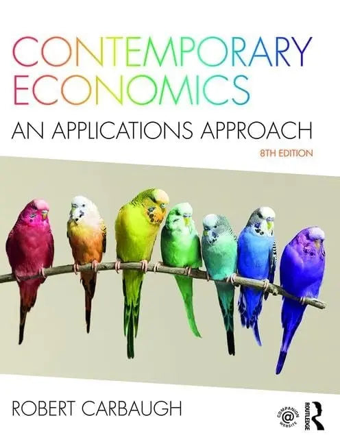 Contemporary Economics An Applications Approach