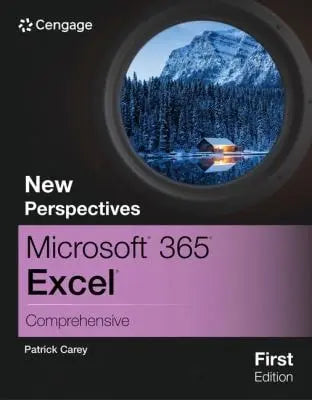 New Perspectives MicrosoftÃ, 365Ã, ExcelÃ, Comprehensive, First Edition by Patrick Carey – book cover