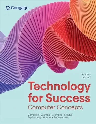 Technology for Success Computer Concepts by Jennifer Campbell – book cover