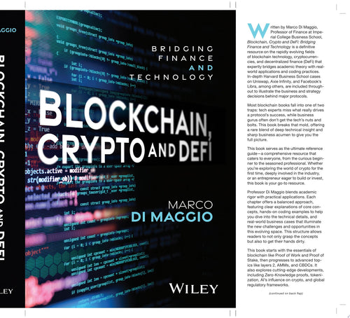 Blockchain, Crypto and DeFi Bridging Finance and Technology