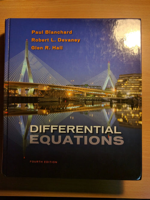 Differential Equations by Paul Blanchard