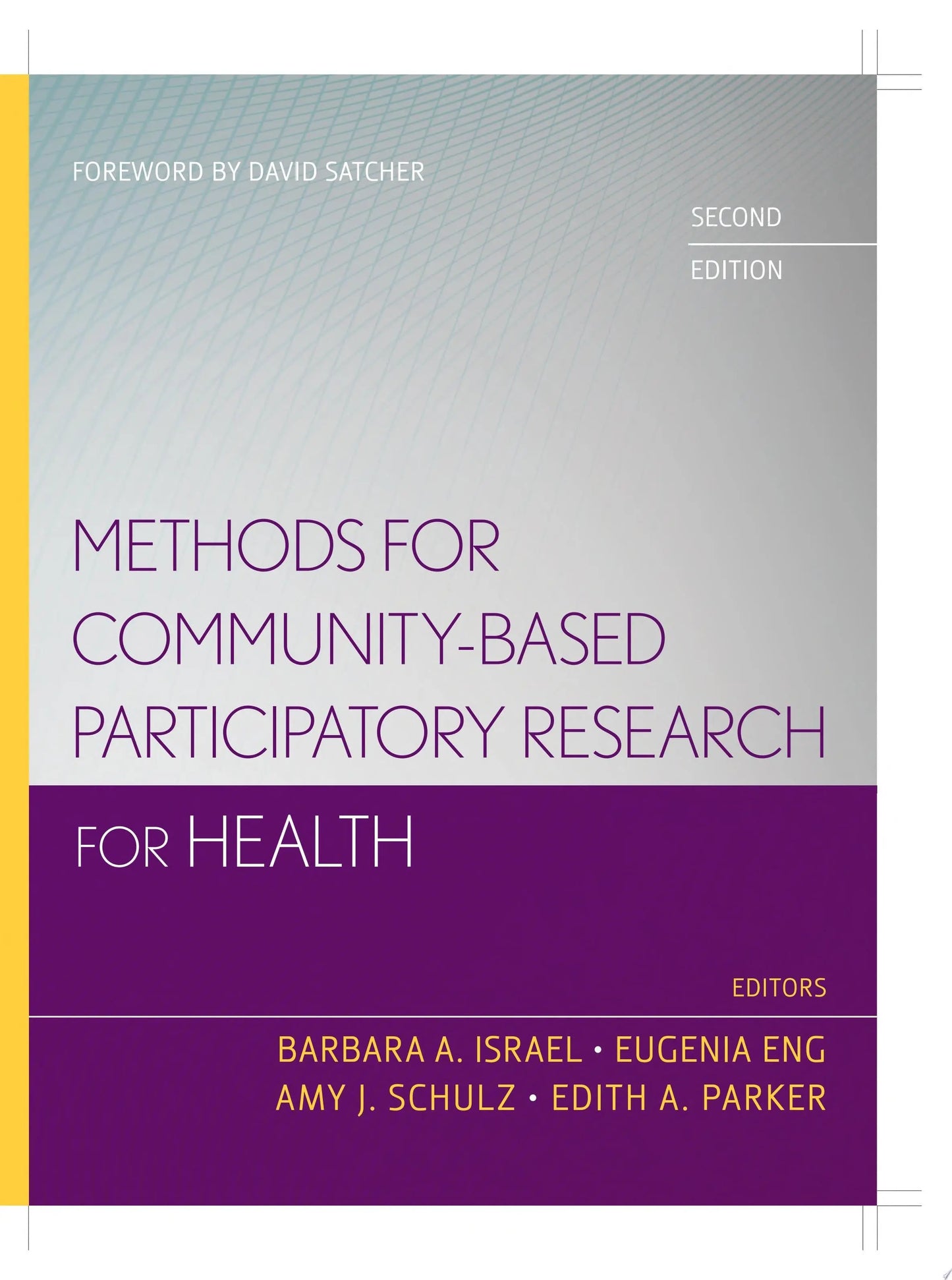 Methods for Community-Based Participatory Research for Health by Barbara A. Israel – book cover