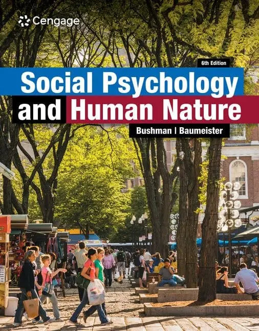 Social Psychology and Human Nature by Brad Bushman – book cover