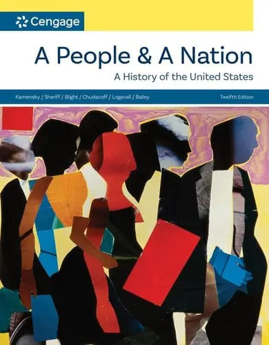 A People and a Nation A History of the United States Cengage Learning