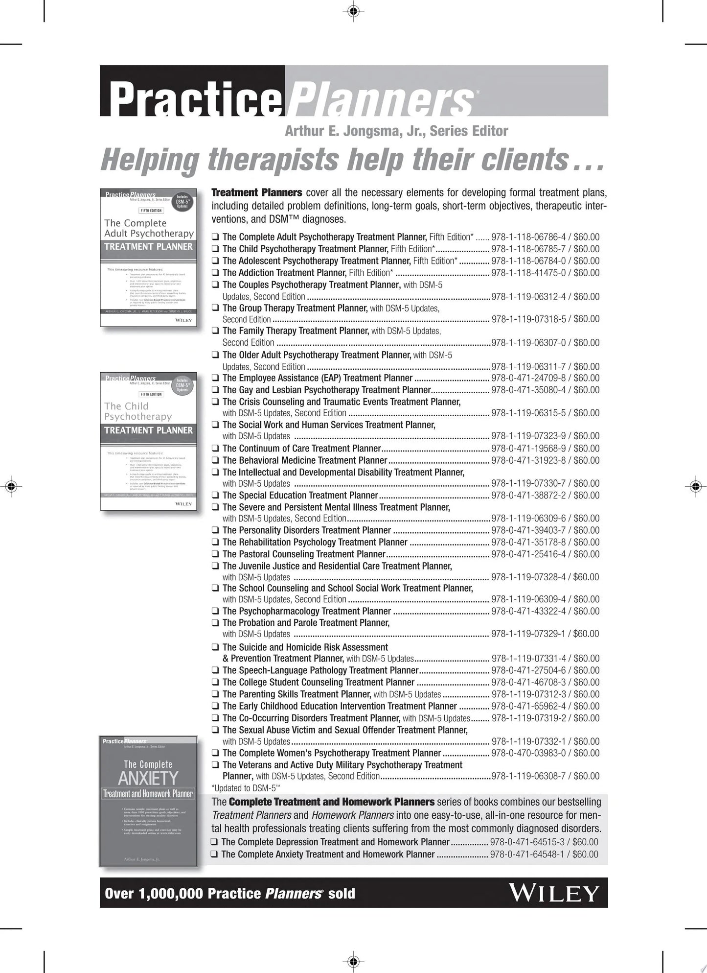 The Intellectual and Developmental Disability Treatment Planner, with DSM 5 Updates by David J. Berghuis – book cover