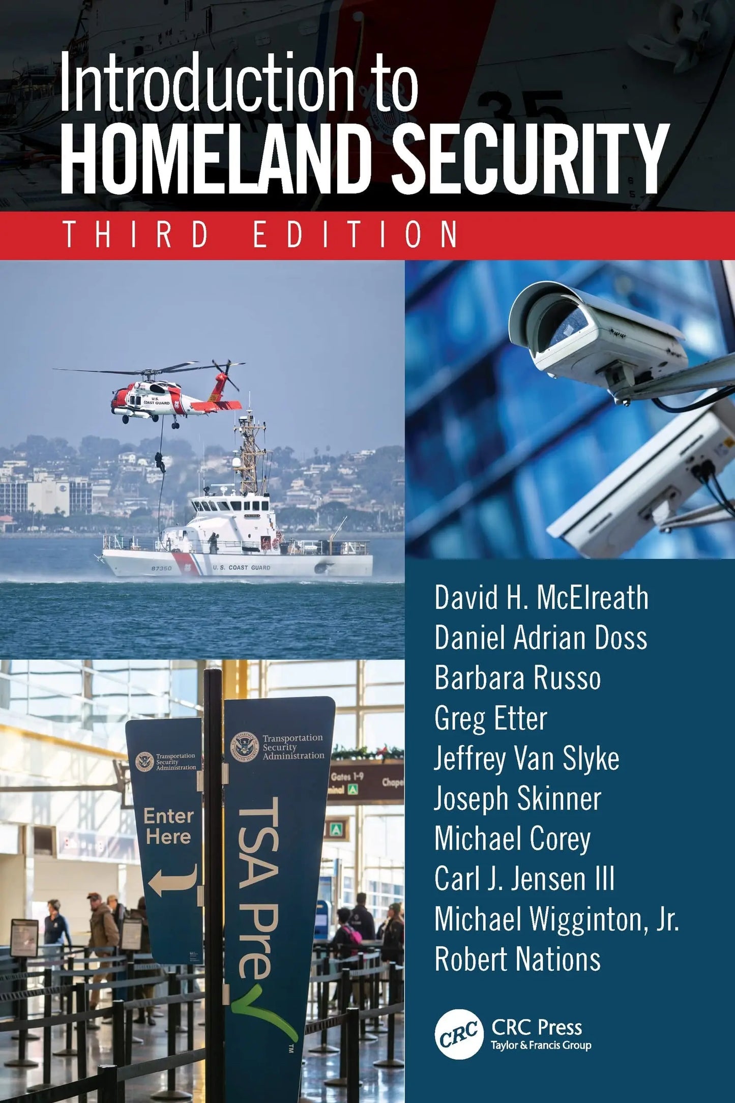 Introduction to Homeland Security, Third Edition by David H. McElreath – book cover