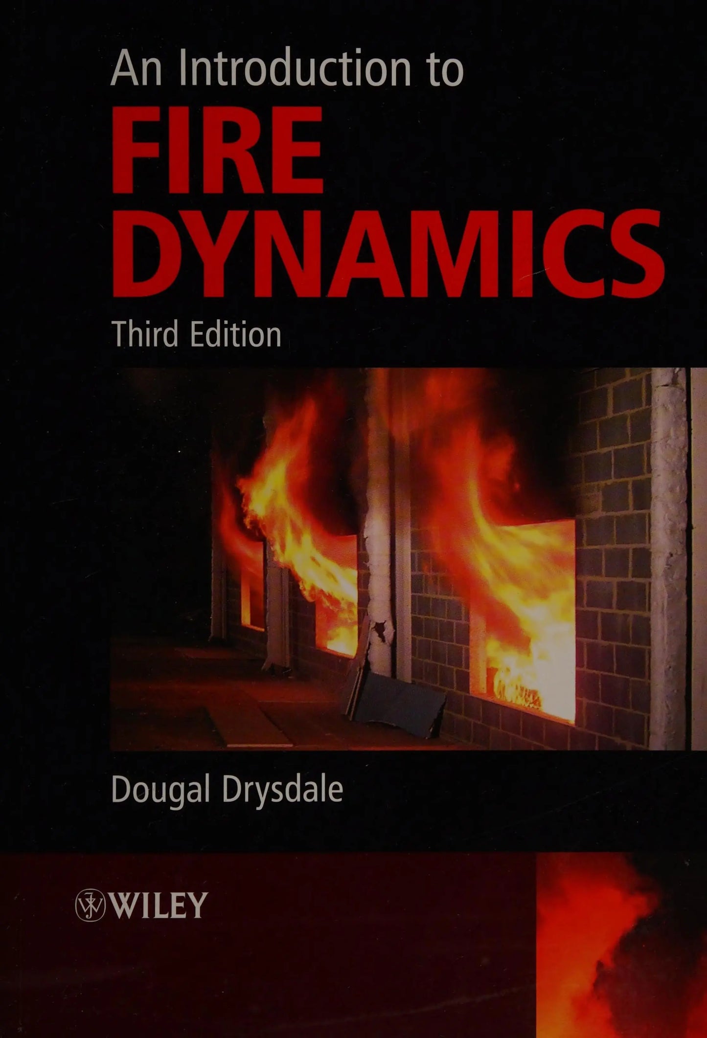 An Introduction to Fire Dynamics by Dougal Drysdale – book cover