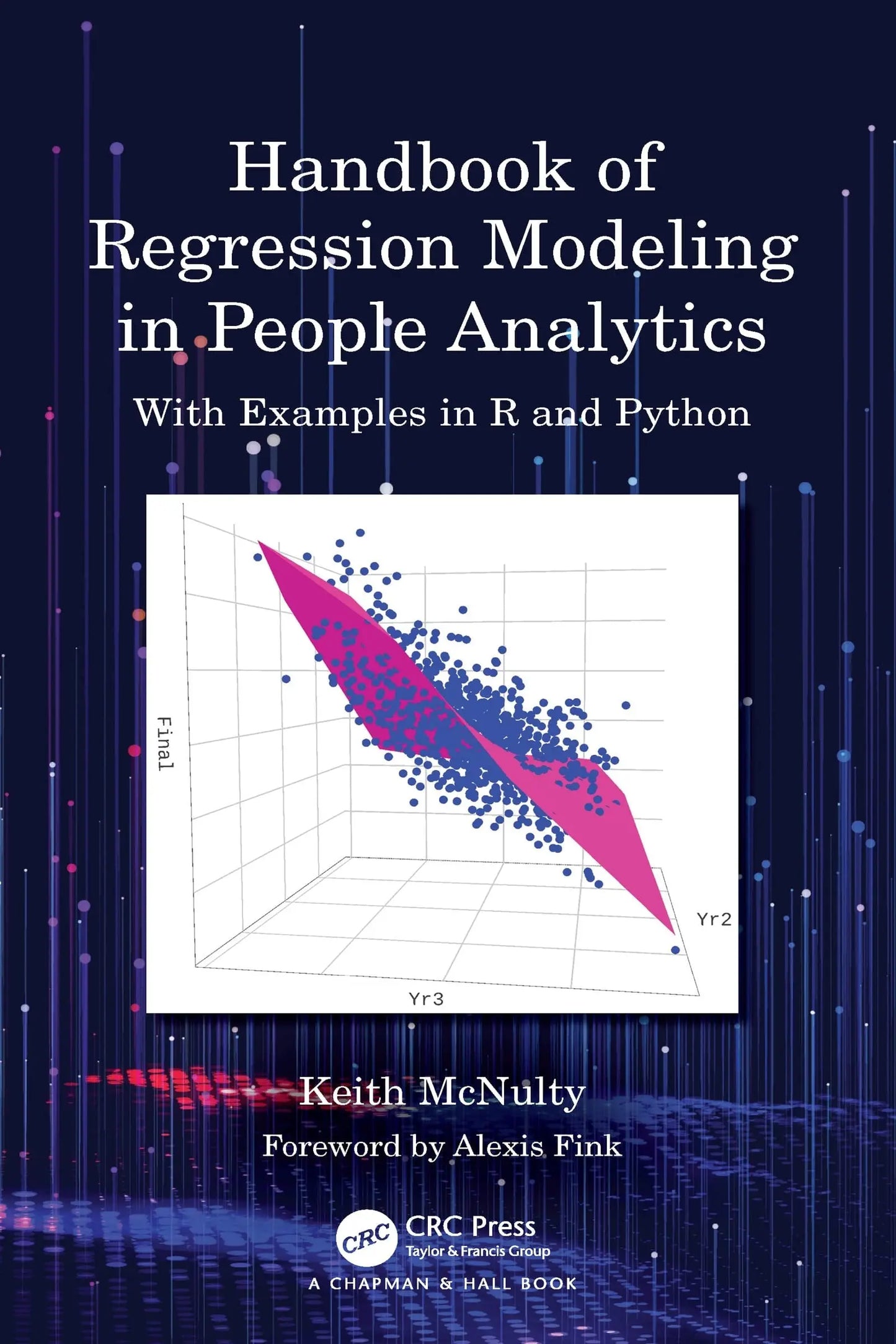 Handbook of Regression Modeling in People Analytics With Examples in R and Python by Keith McNulty – book cover