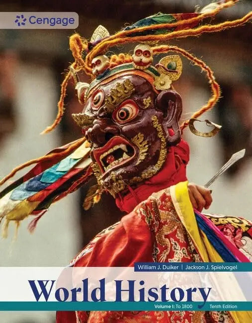 World History, Volume 1: To 1800 by William Duiker – book cover