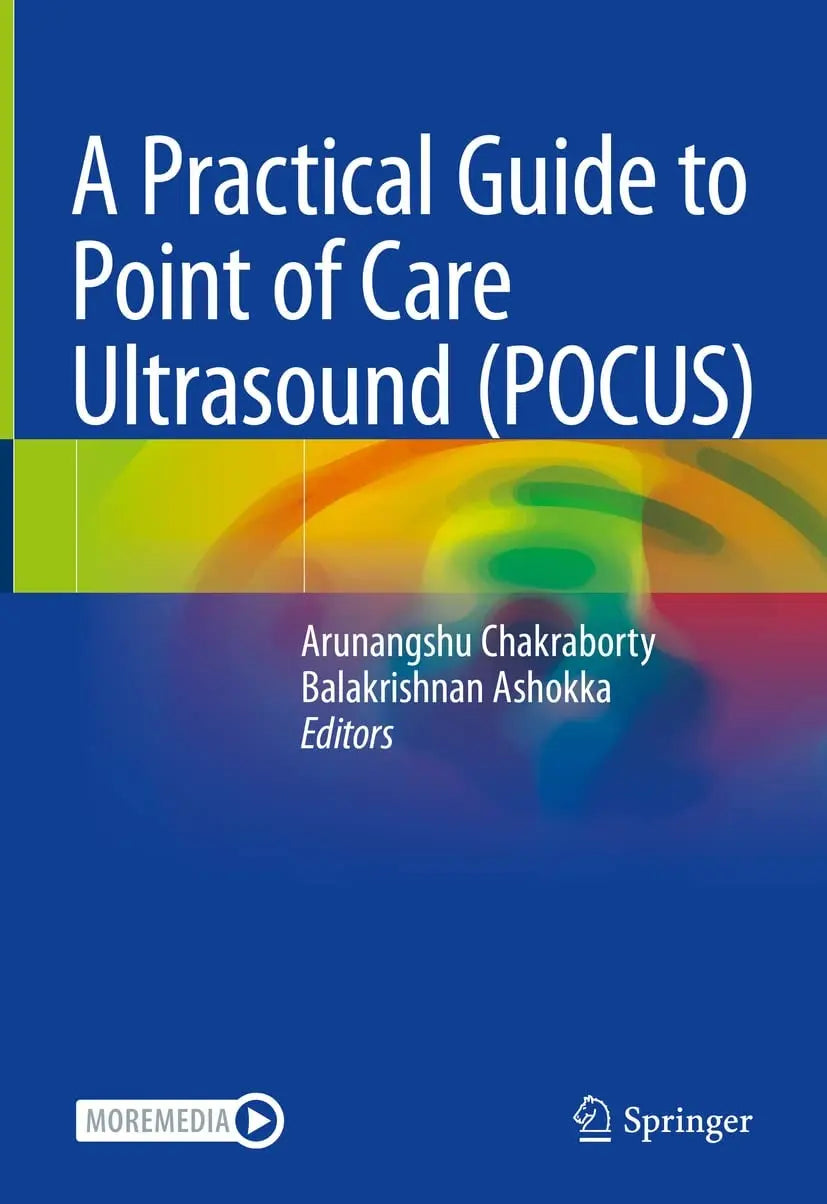 A Practical Guide to Point of Care Ultrasound (POCUS) by Arunangshu Chakraborty – book cover
