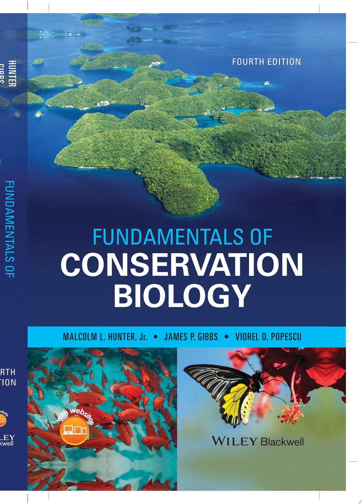 Fundamentals of Conservation Biology by Malcolm L. Hunter – book cover