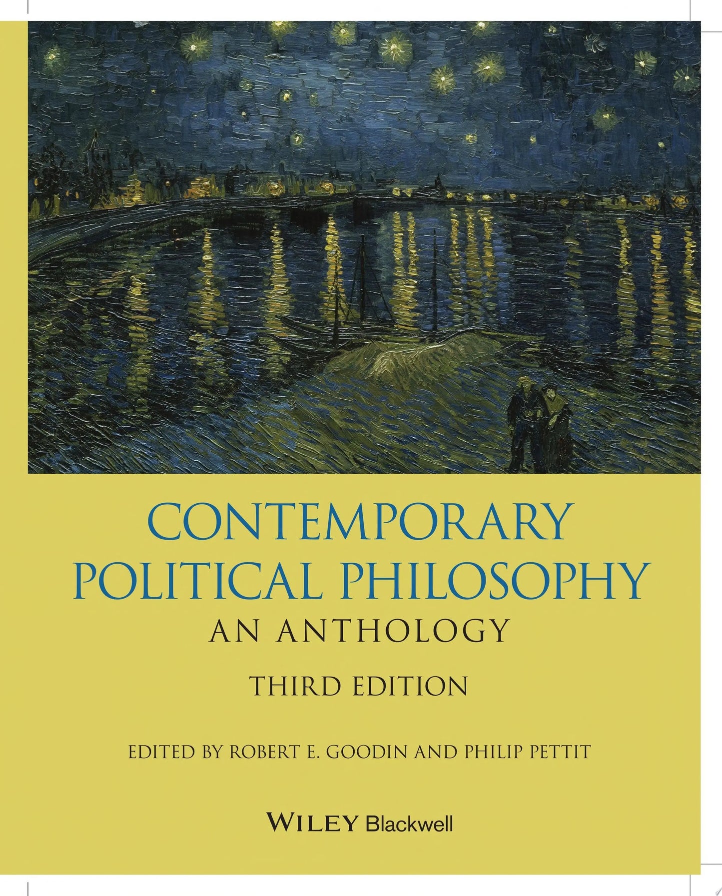 Contemporary Political Philosophy: An Anthology by Robert E. Goodin – book cover