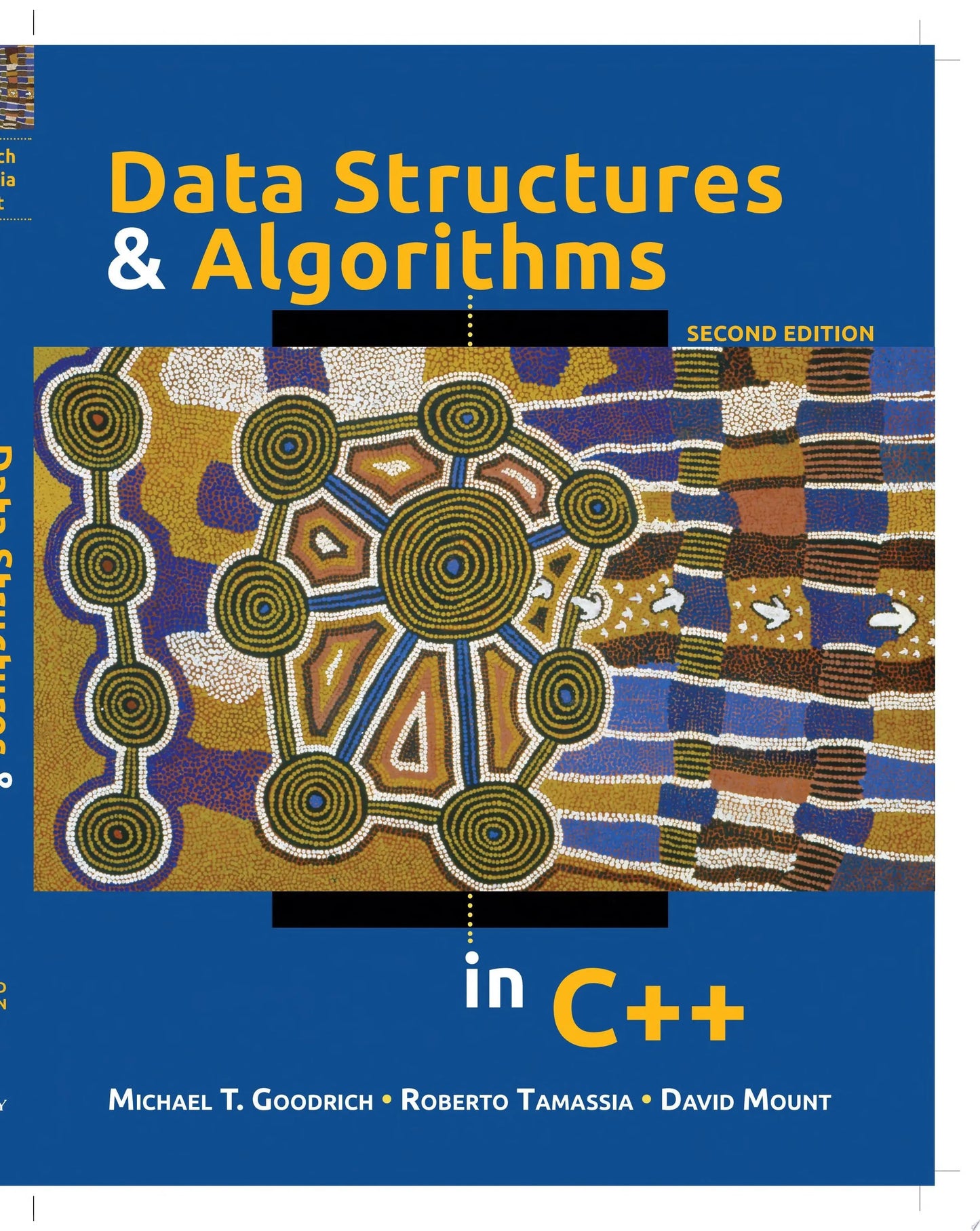 Data Structures and Algorithms in C++ by Michael T. Goodrich – book cover
