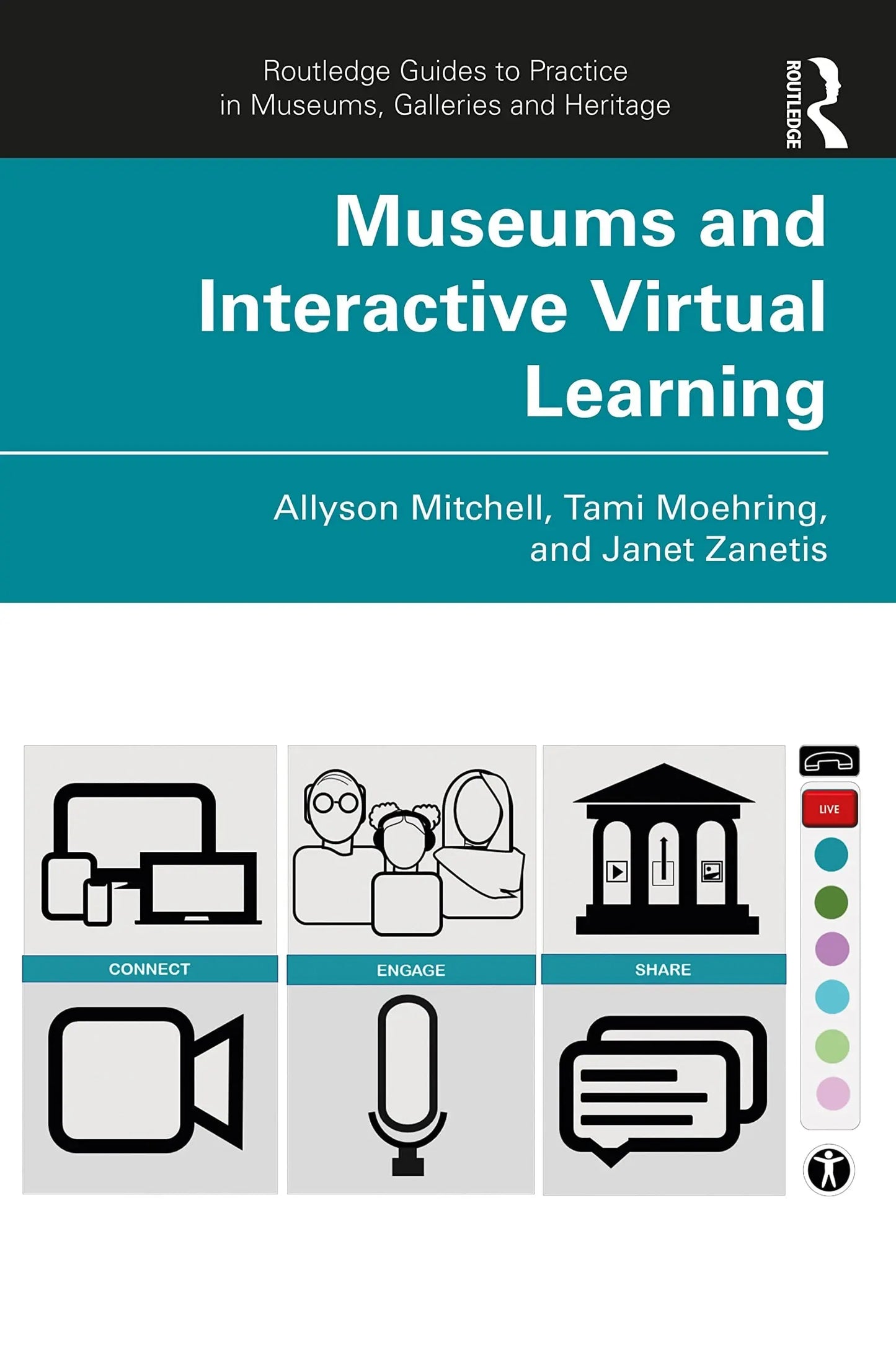 Museums and Interactive Virtual Learning by Allyson Mitchell – book cover