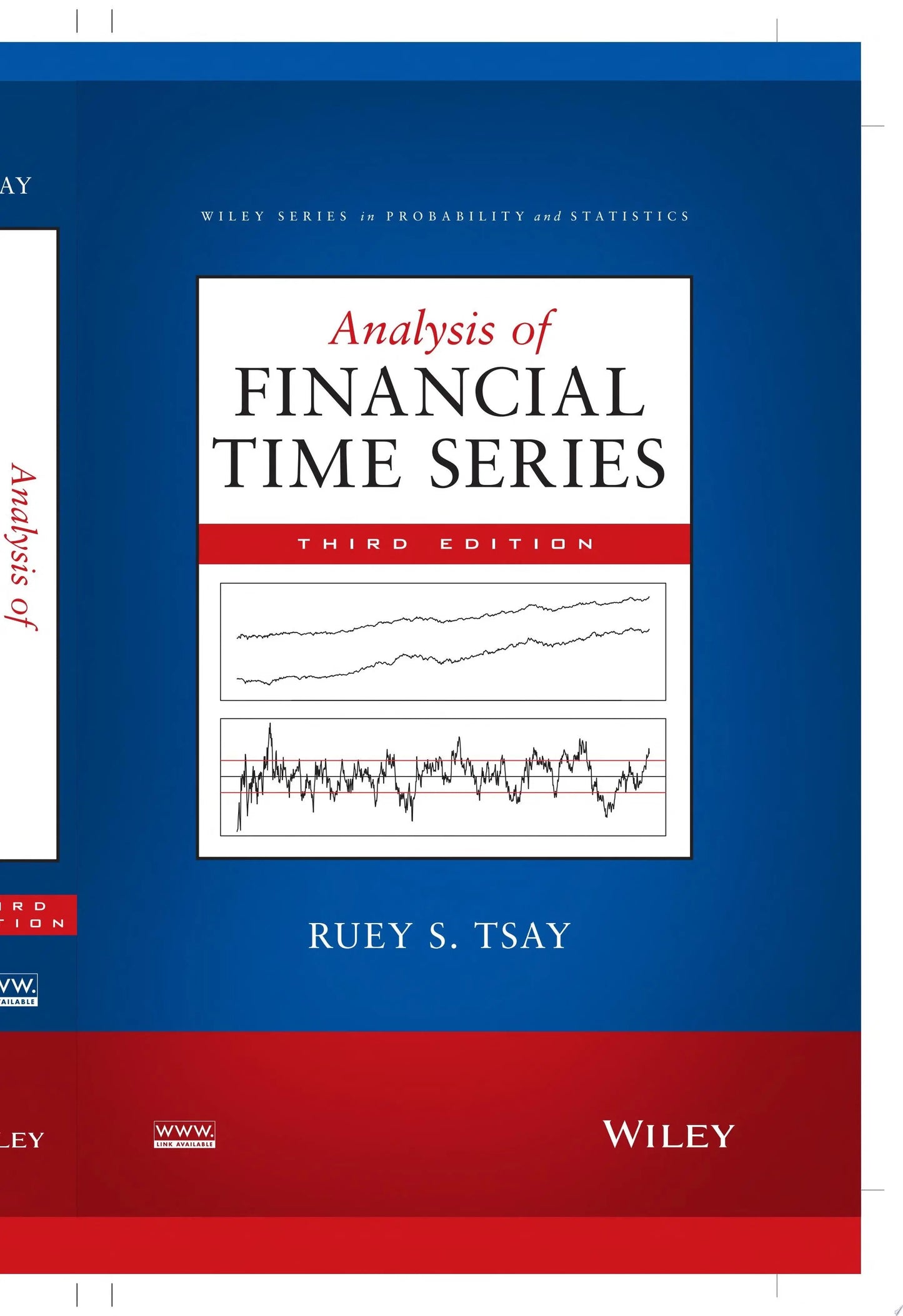 Analysis of Financial Time Series by Ruey S. Tsay – book cover