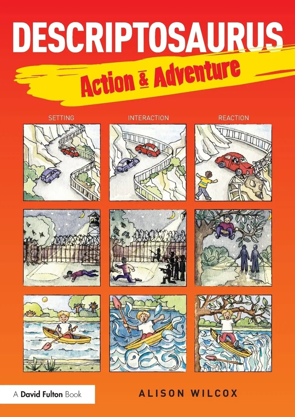 Descriptosaurus Action & Adventure by Alison Wilcox – book cover