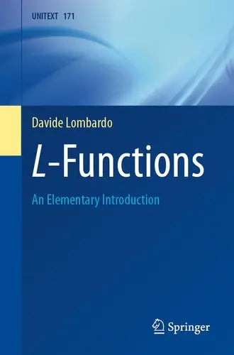 L-Functions An Elementary Introduction