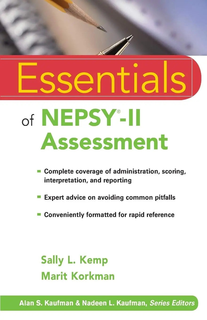 Essentials of NEPSY-II Assessment by Sally L. Kemp – book cover