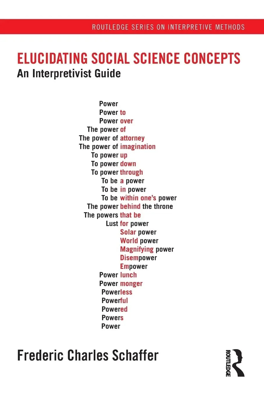 Elucidating Social Science Concepts An Interpretivist Guide by Frederic Charles Schaffer – book cover