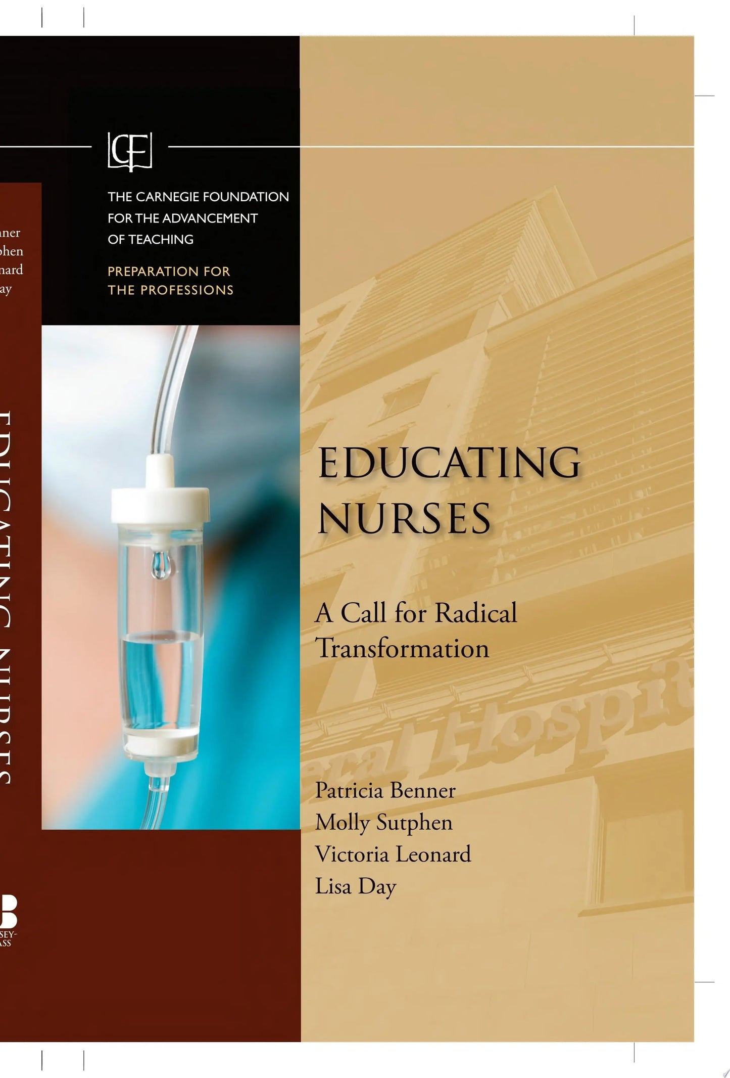 Educating Nurses A Call for Radical Transformation by Patricia Benner – book cover
