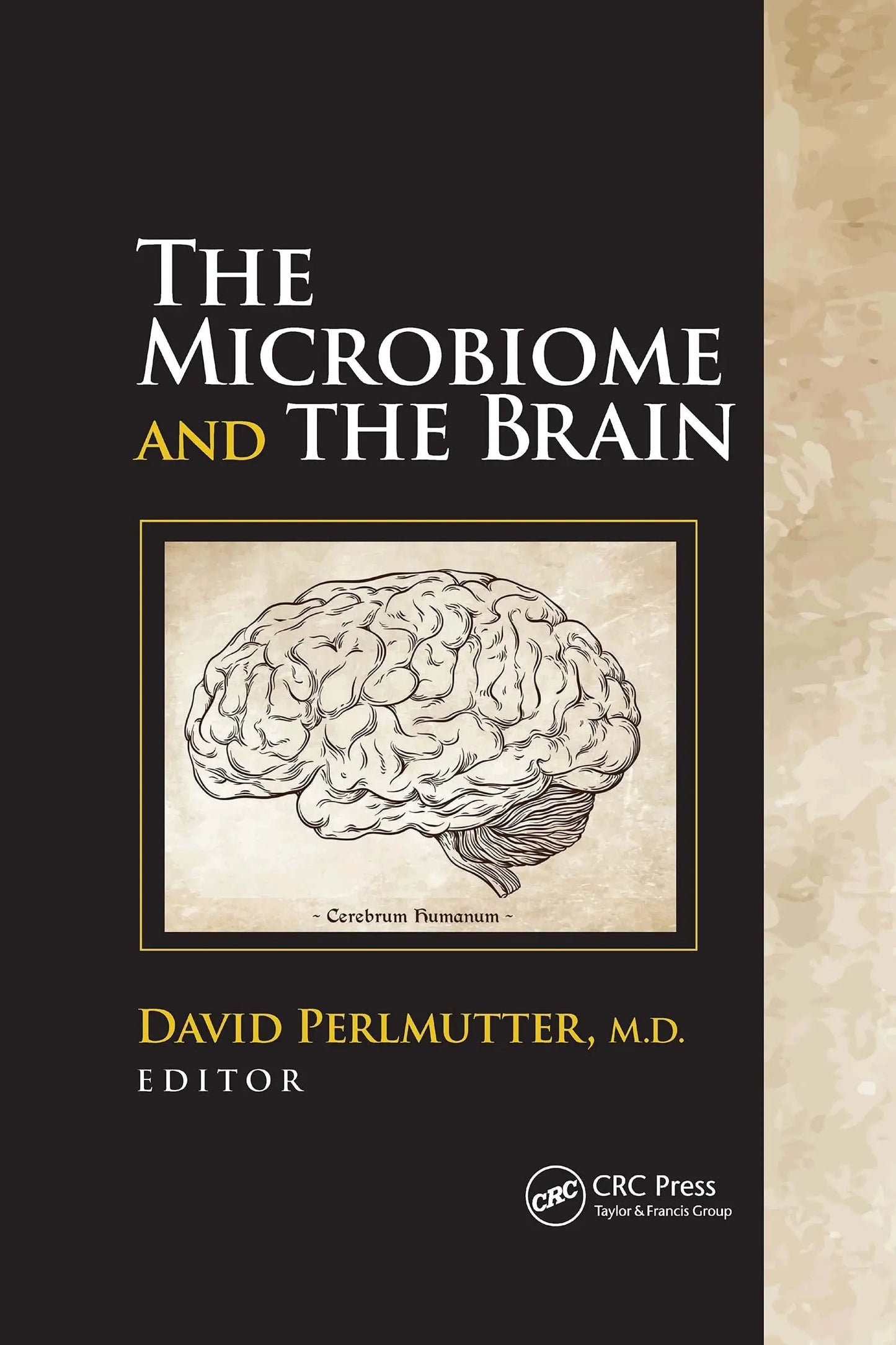 The Microbiome and the Brain by David Perlmutter – book cover