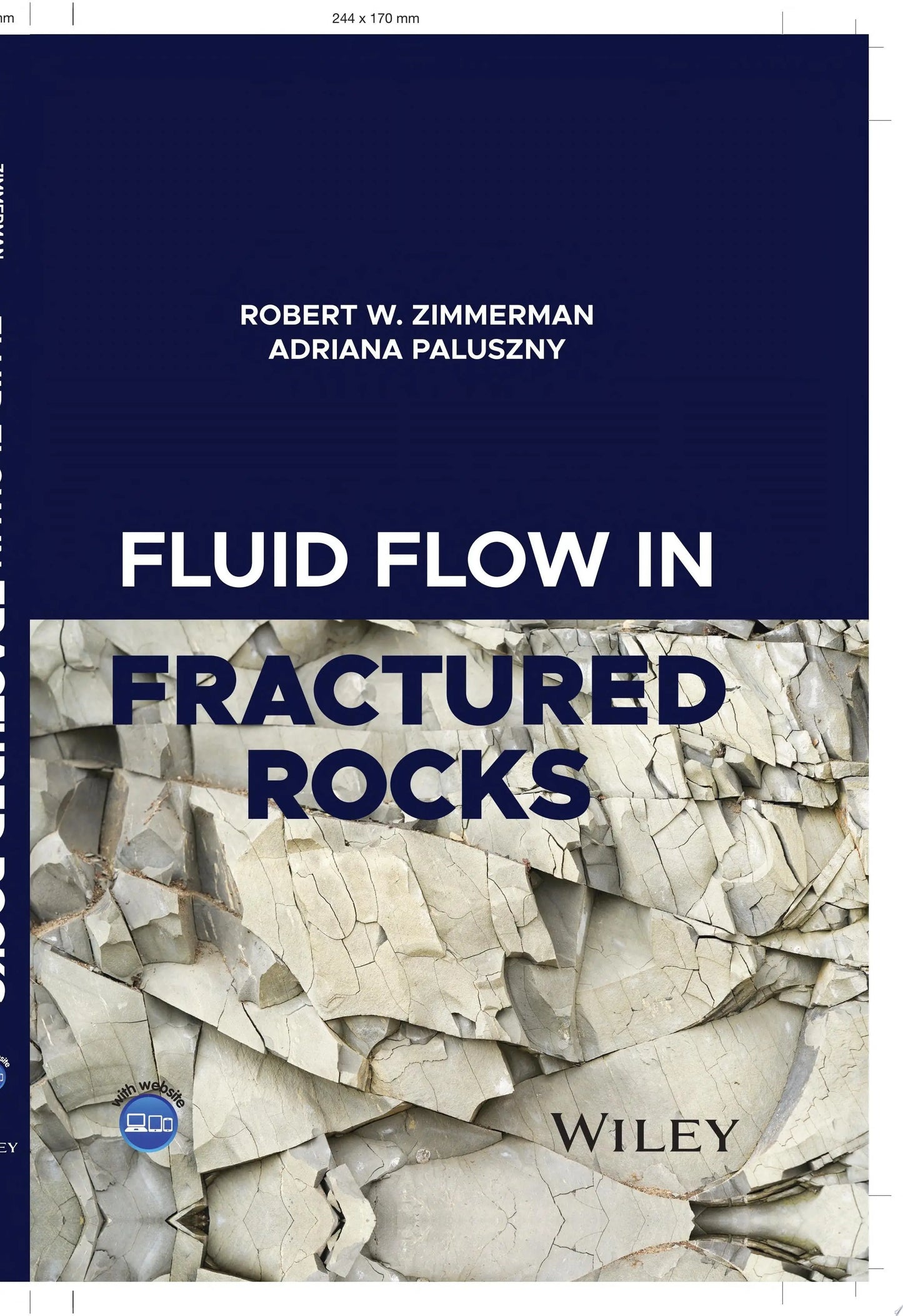 Fluid Flow in Fractured Rocks by Robert W. Zimmerman – book cover