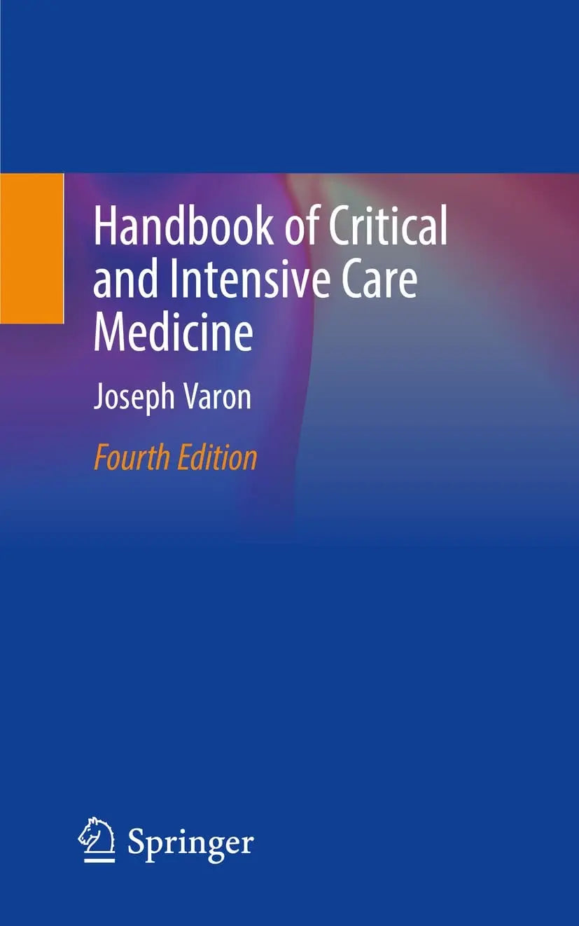 Handbook of Critical and Intensive Care Medicine by Joseph Varon – book cover