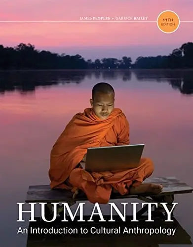 Humanity: An Introduction to Cultural Anthropology by James Peoples – book cover