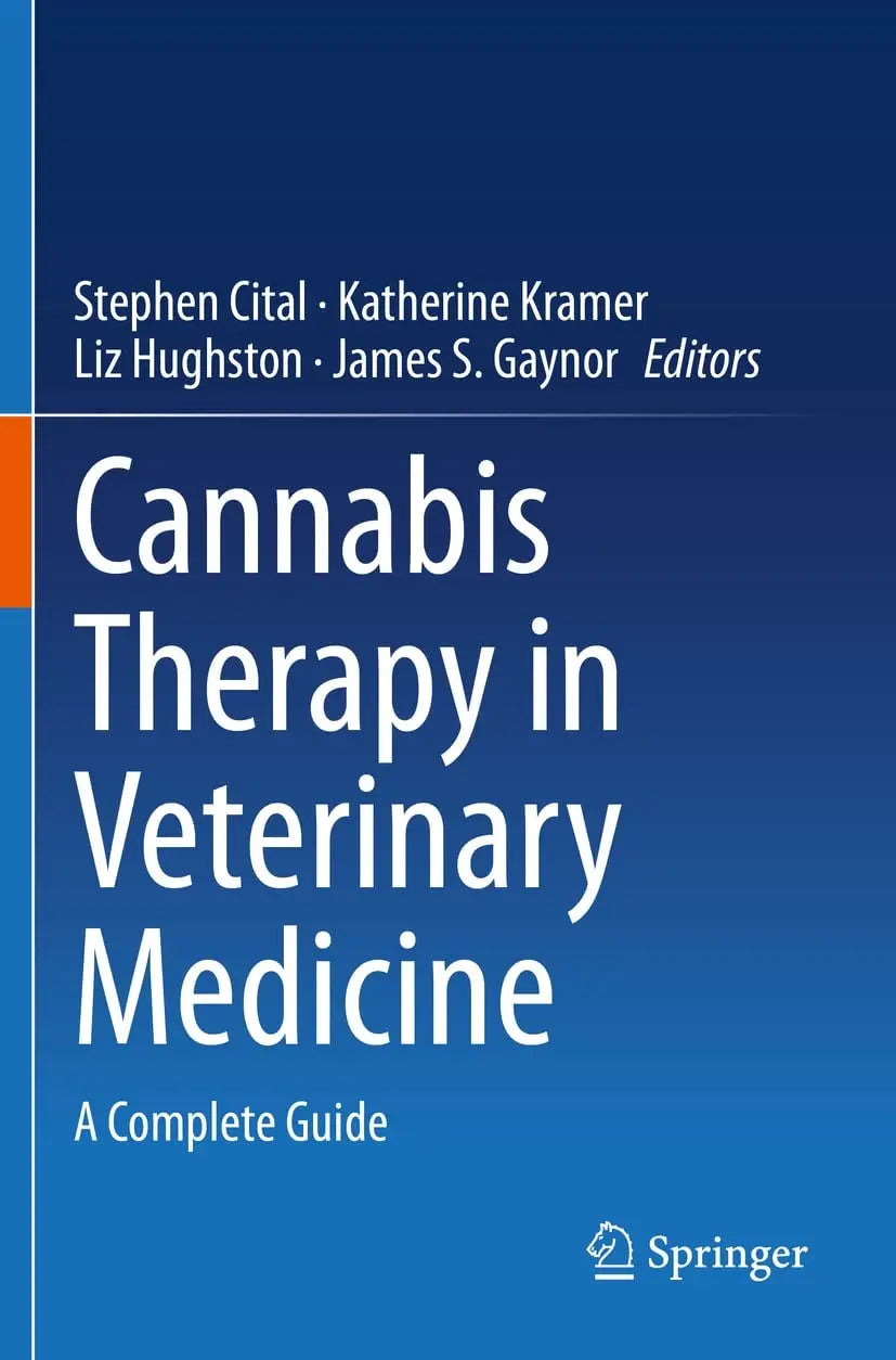 Cannabis Therapy in Veterinary Medicine A Complete Guide by Stephen Cital – book cover