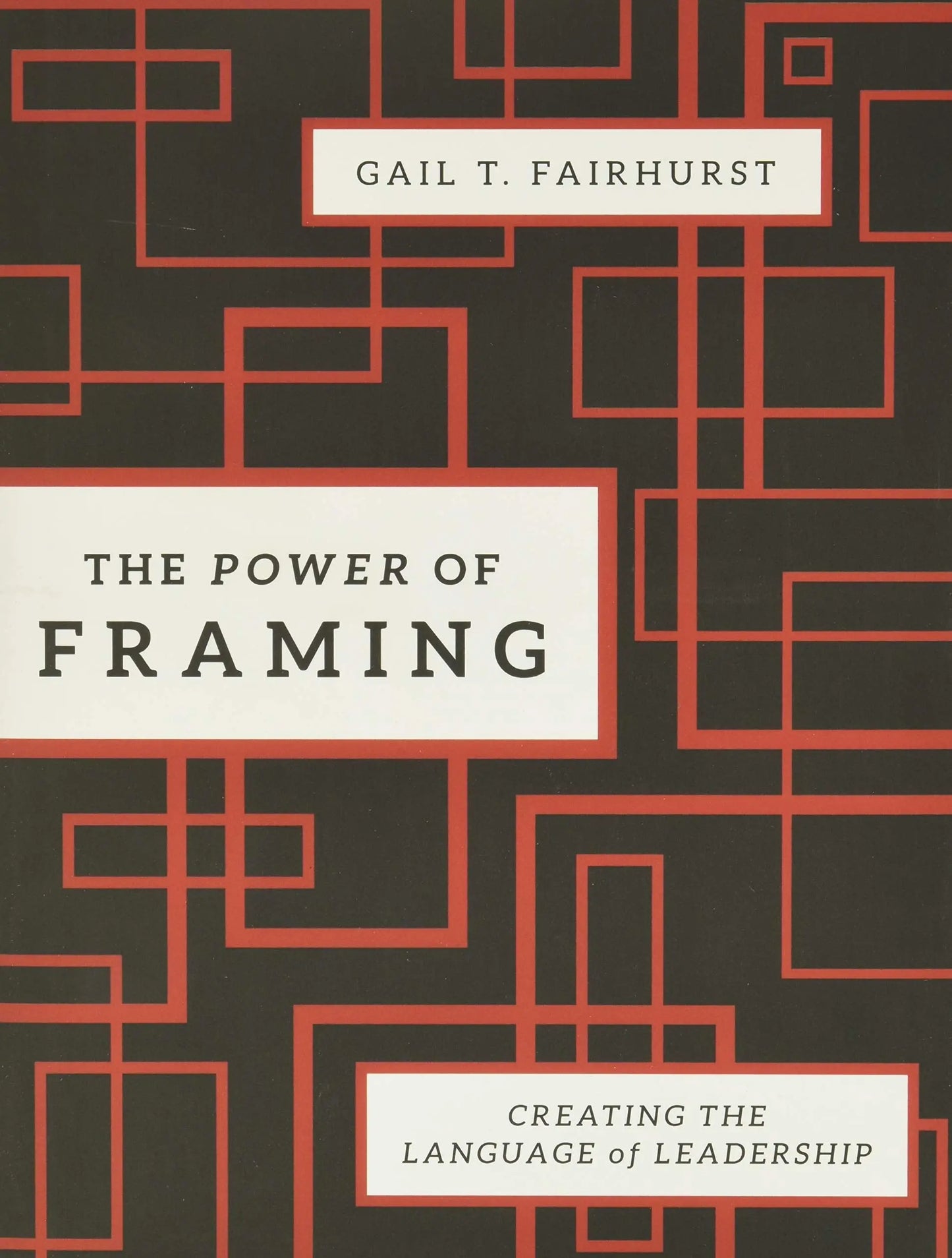 The Power of Framing Creating the Language of Leadership by Gail T. Fairhurst – book cover