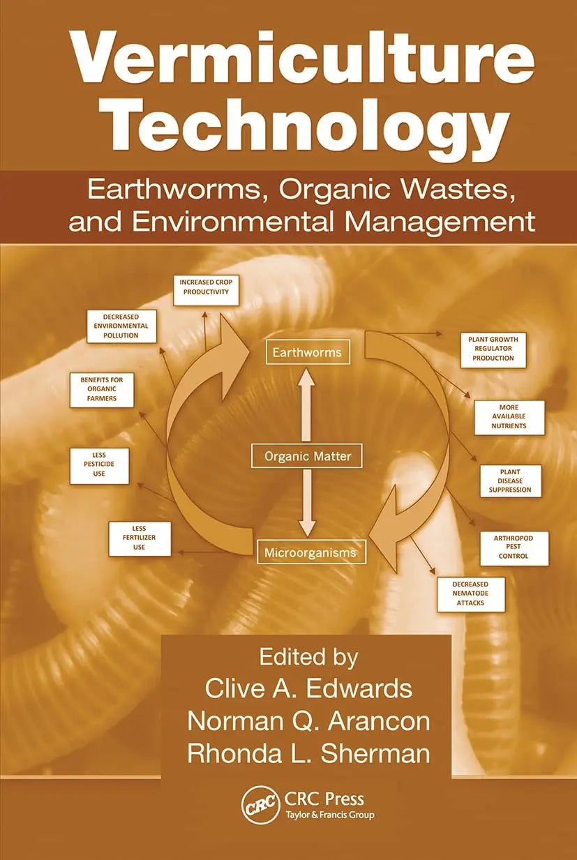 Vermiculture Technology Earthworms, Organic Wastes, and Environmental Management by Clive A. Edwards – book cover