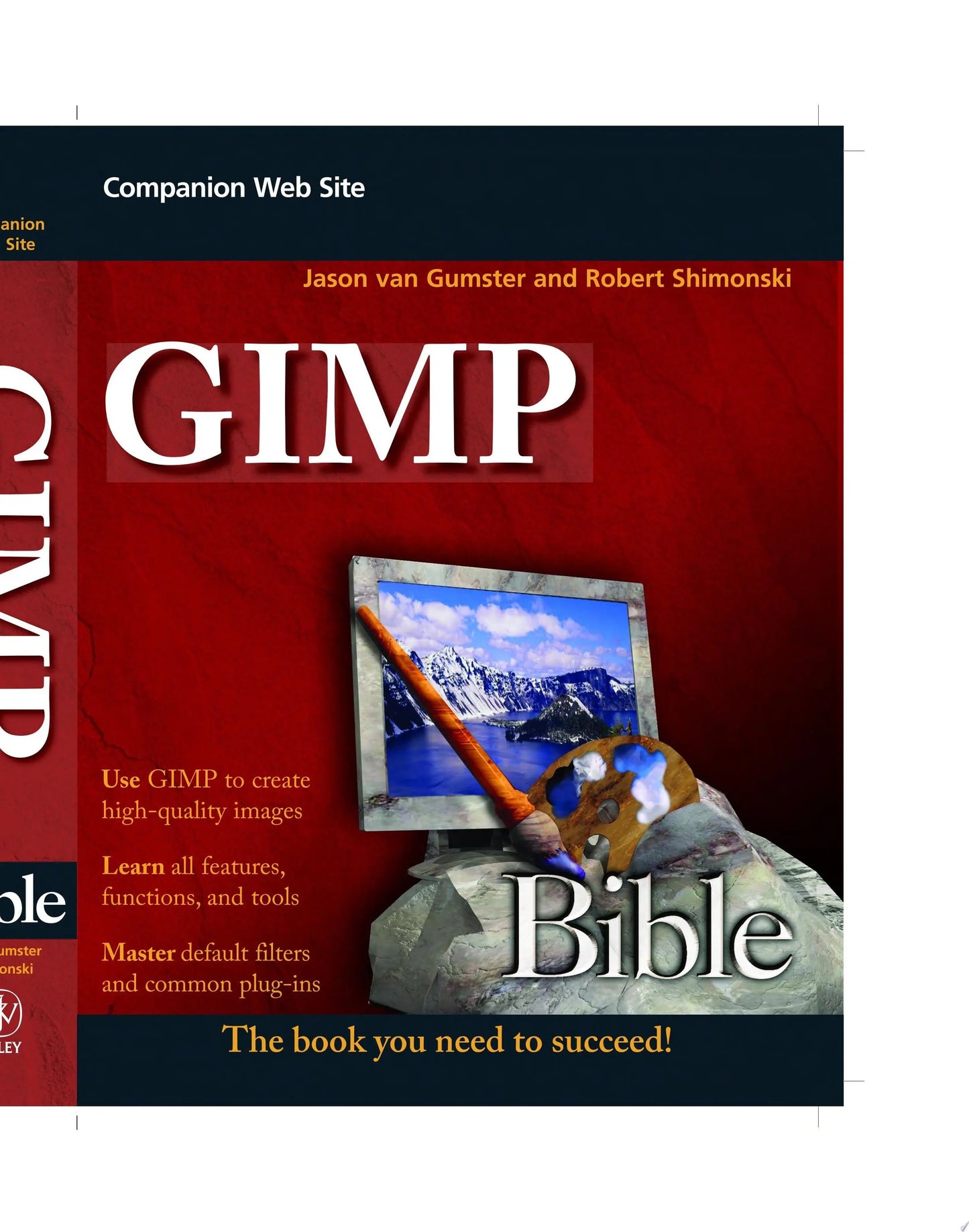 GIMP Bible by Jason van Gumster – book cover