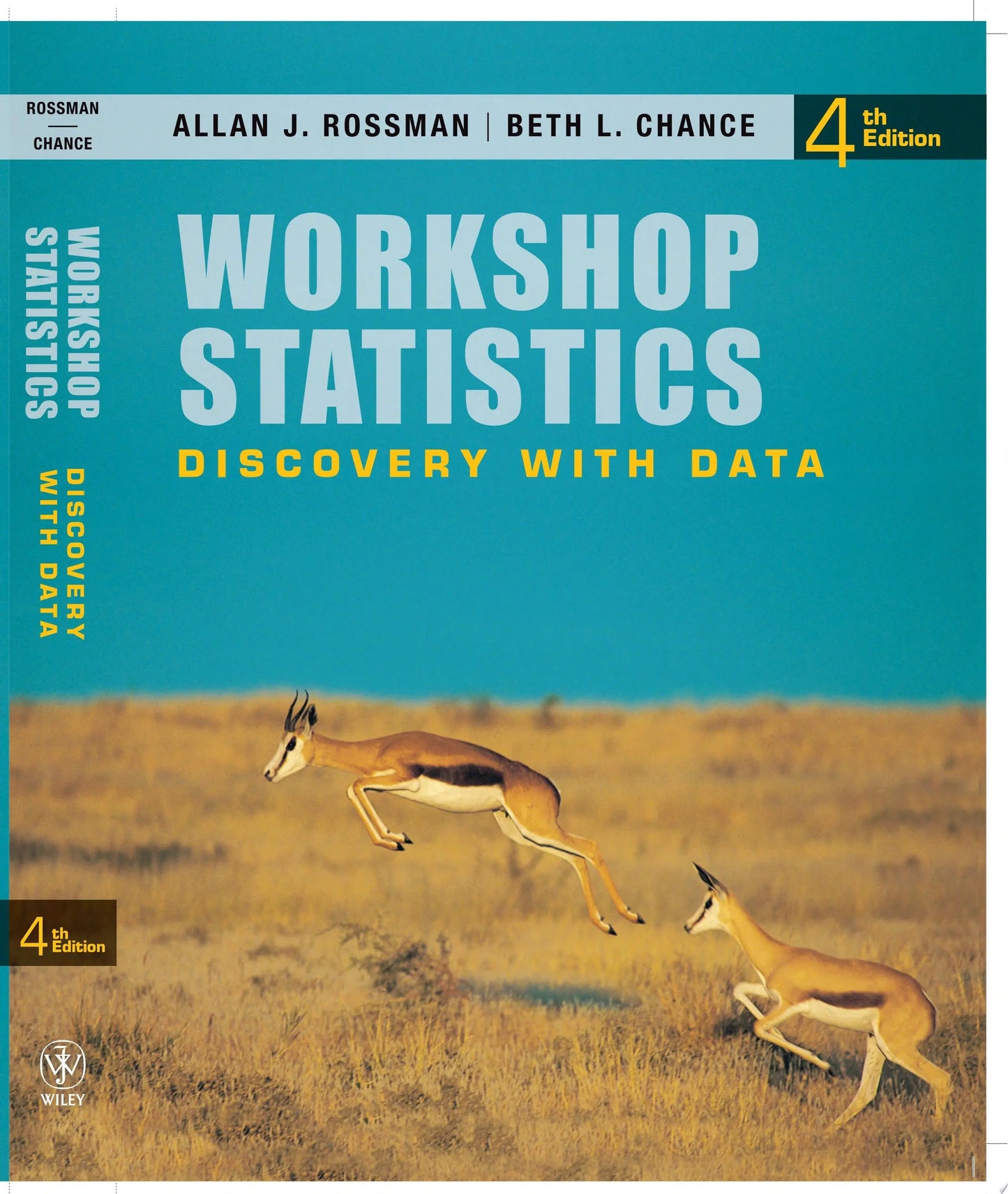 Workshop Statistics Discovery with Data by Allan J. Rossman – book cover