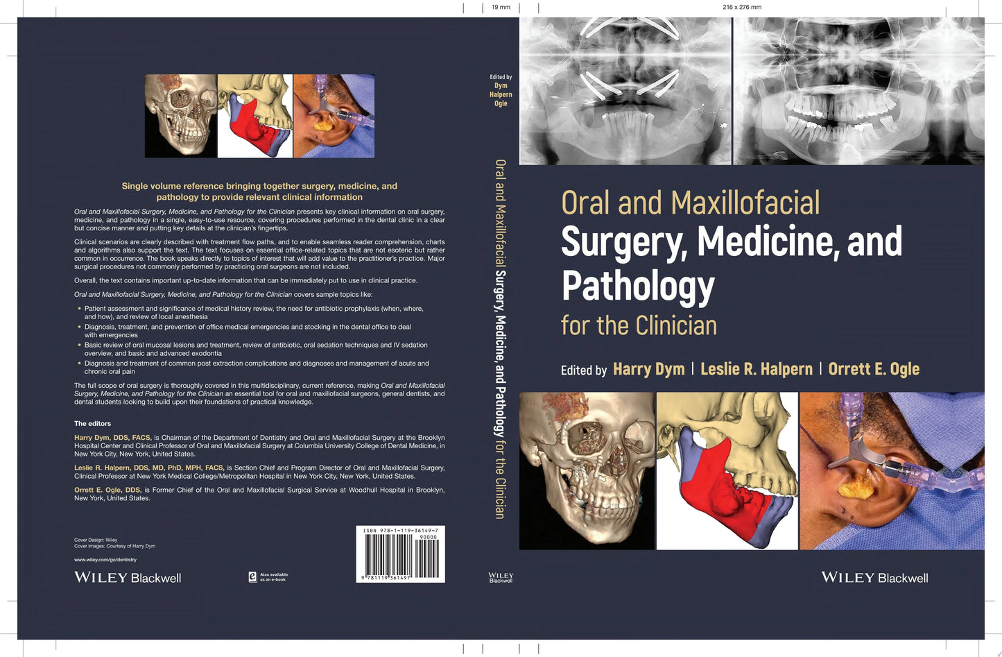Oral and Maxillofacial Surgery, Medicine, and Pathology for the Clinician by Harry Dym – book cover