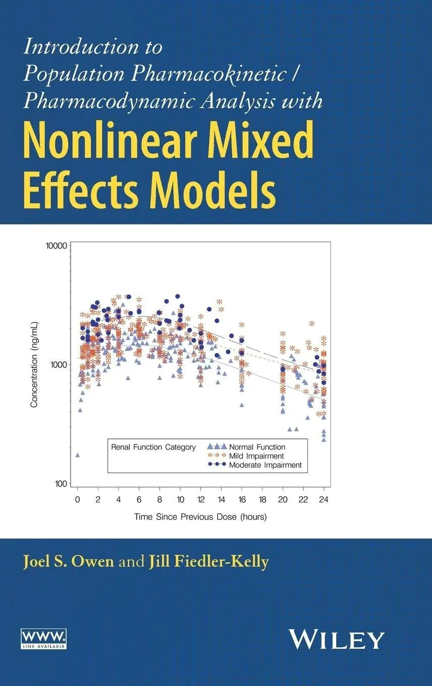 Introduction to Population Pharmacokinetic / Pharmacodynamic Analysis with Nonlinear Mixed Effects Models – book cover