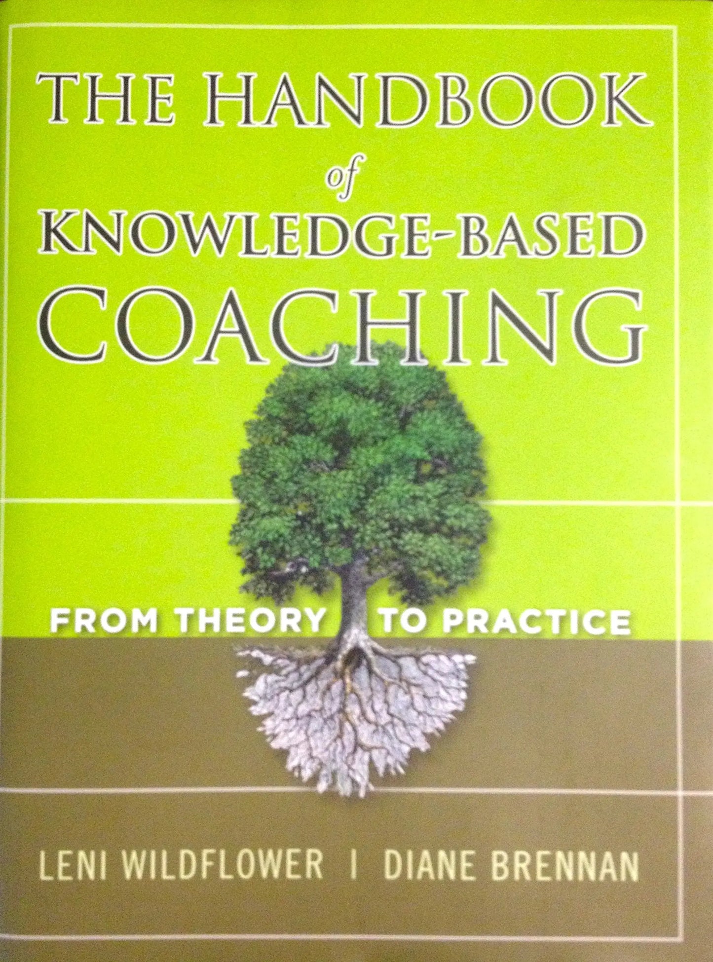 The Handbook of Knowledge-Based Coaching From Theory to Practice by Leni Wildflower – book cover