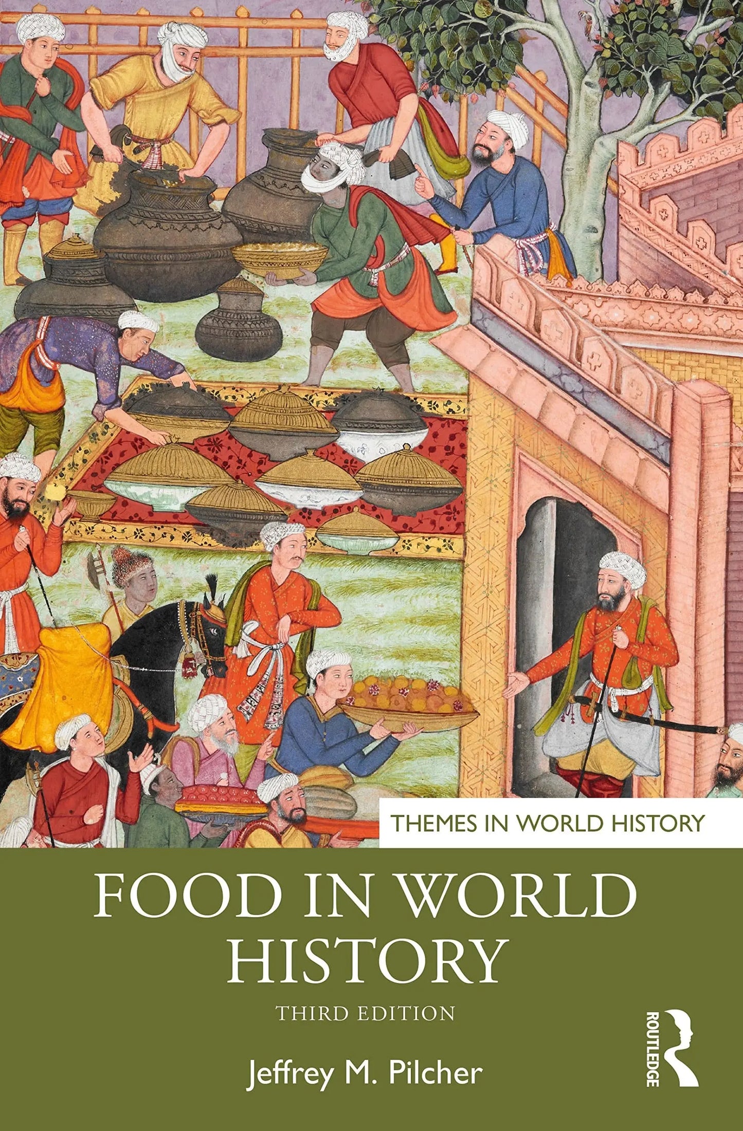 Food in World History by Jeffrey M. Pilcher – book cover
