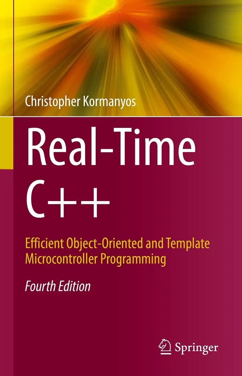 Real-Time C++ Efficient Object-Oriented and Template Microcontroller Programming by Christopher Kormanyos – book cover