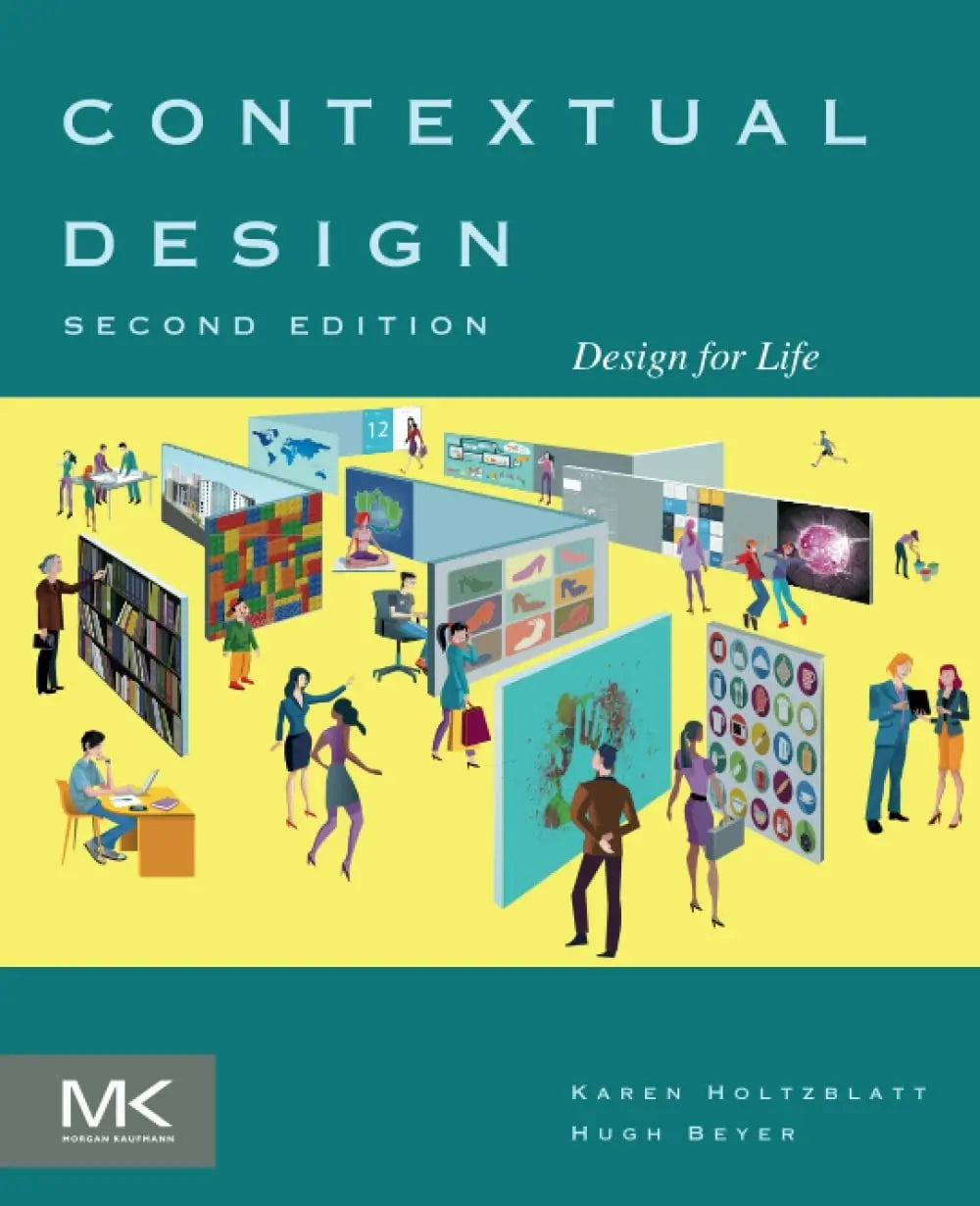 Contextual Design Design for Life by Karen Holtzblatt – book cover