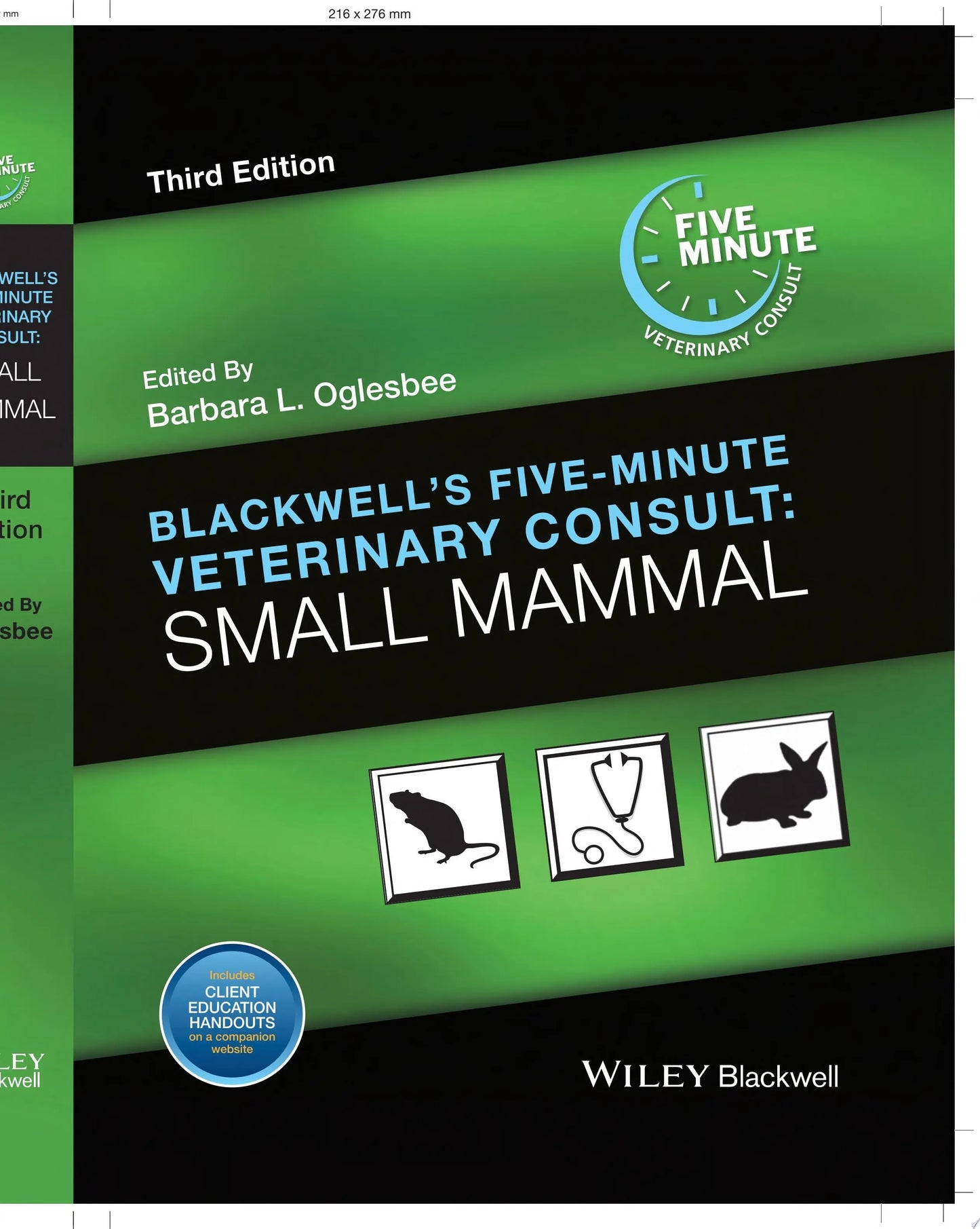 Blackwell's Five-Minute Veterinary Consult Small Mammal by Barbara L. Oglesbee – book cover